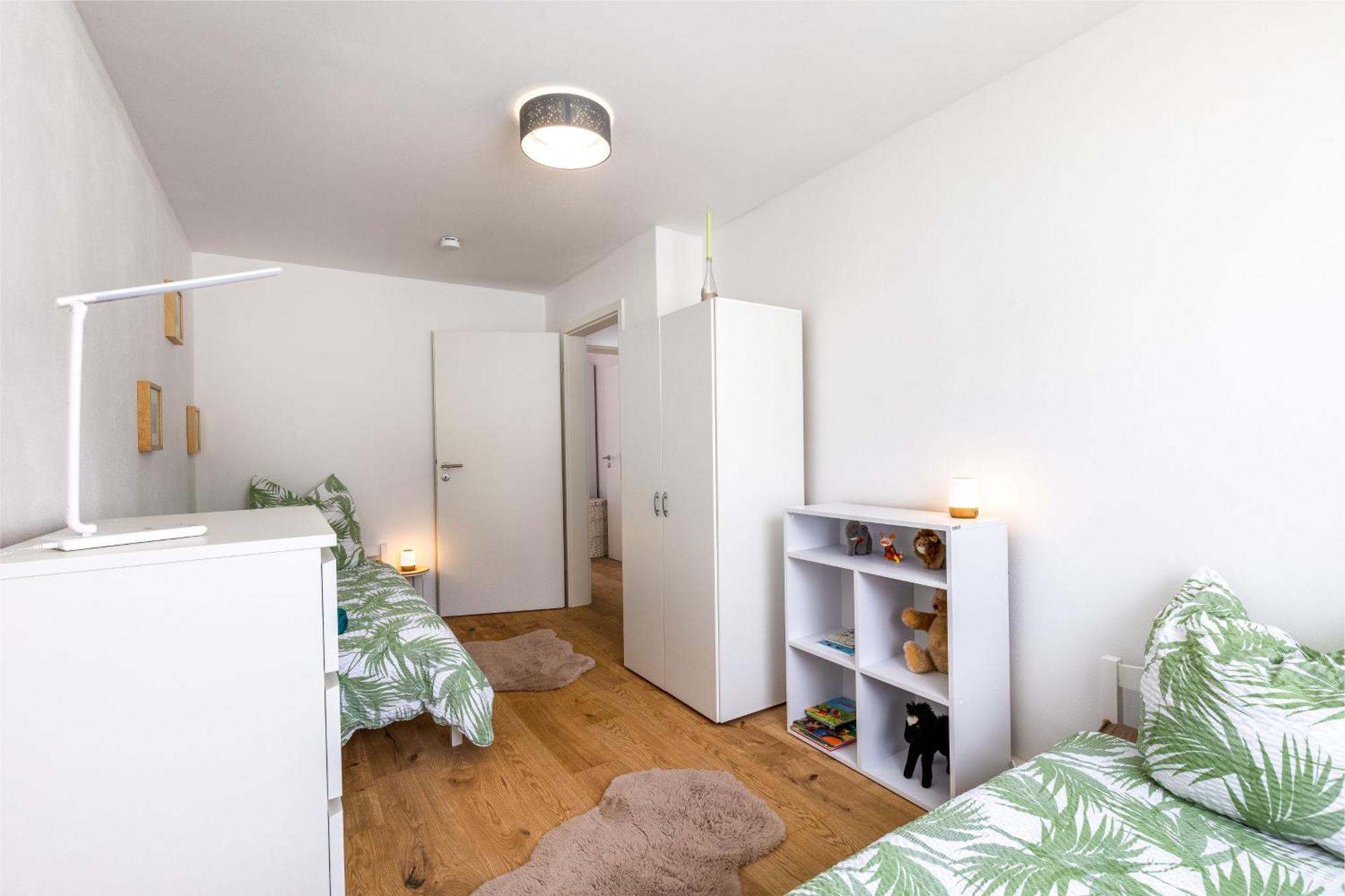 Schoenes, Modernes Apartment Mit Zwei Schlafzimmern - Zentral Mit Balkon Fuer 6 Personen มอนทาเบาอาร์ ภายนอก รูปภาพ